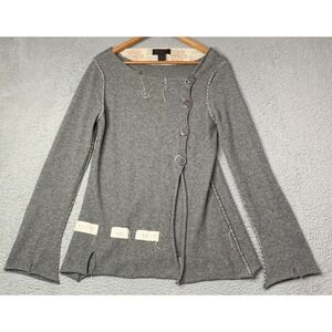 Raw 7 Sweater Womens Size XL 100% Cashmere Long Sleeve Vintage Y2K Raw 7 USA